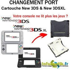 Lecteur cartouche Slot 1 pour Nintendo New 3DS - New 3DS XL