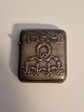 BOITE TÔLE ANCIENNE METAL ALLUMETTES PYROGENE OBJET ANCIEN MILITAIRE ??