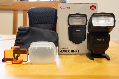 Canon speedlite 430ex iii - 430ex, iii-rt