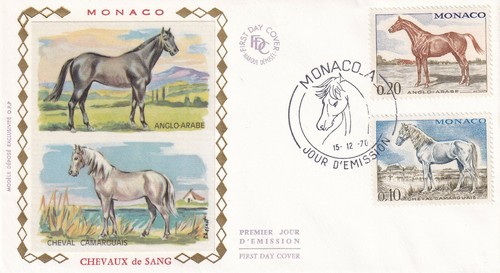 Enveloppe 1er jour monaco 1970 - 1er,