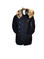 THE KOOPLES - Parka - Manteau Oversize - Noir - Taille 1 / grand 38fr -TBE