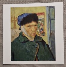 FONDATION LOUIS VUITTON CARTE 15CM x 15CM VINCENT VAN GOGH AUTOPORTRAIT