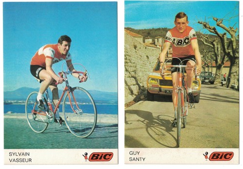 Lot cartes cyclisme - cartes,