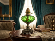 Rare Lampe à Pétrole