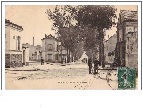 Montreuil rue fontenay - rue,