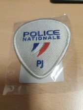 écusson police nationale PJ