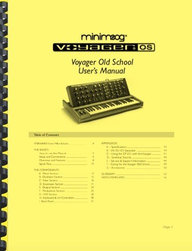 Moog minimoog voyager old - minimoog,