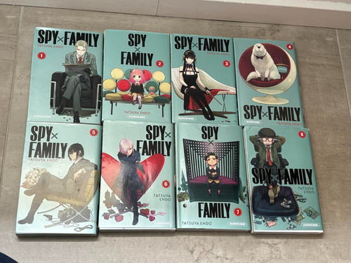 Lot manga spy x - 8,
