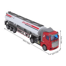 (Pétrolier à Tête Plate à Retrait)BROLEO Modèle De Camion à Tirer