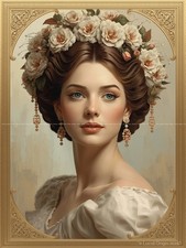 Photo A4 Femme Élégante