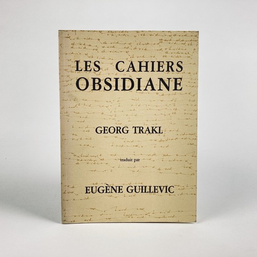 Georg trakl poèmes - georg,