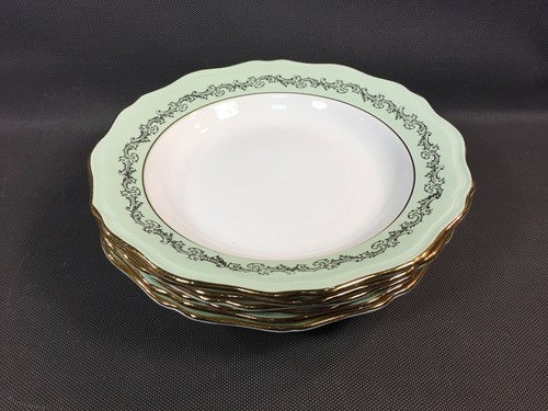 Lot assiettes soupe - 6,