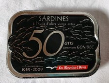 Boîte De Sardines 50 Ans Conserverie Gonidec / Vide