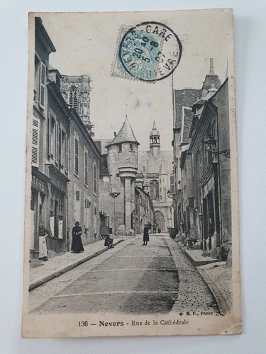 Carte postale ancienne nevers - carte,