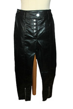 PANTALON SIMILI CUIR FEMME