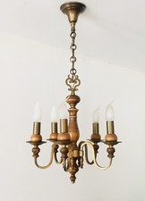 Lustre/chandelier Louis XIII