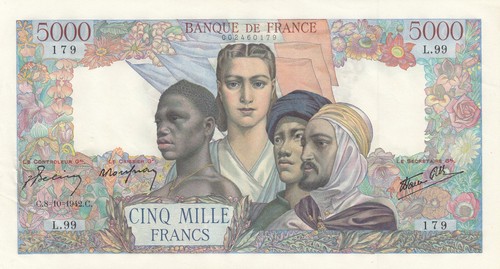 France 5000 francs - francs,