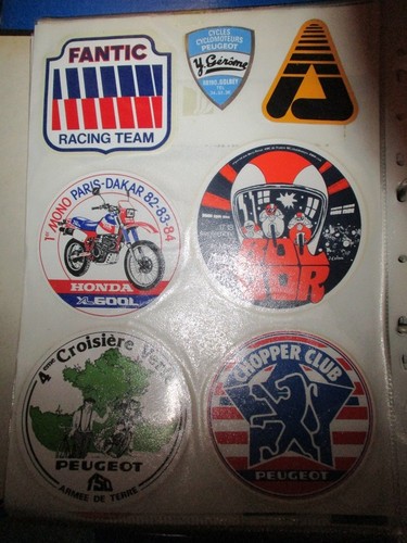 Autocollants moto bol - autocollants,