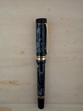 Stylo Plume - Parker - Duofold Centenial - Blue Marble - Or 18K "E"