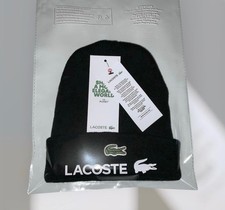 Bonnet Lacoste Noir                   Mixte /Taille Unique 