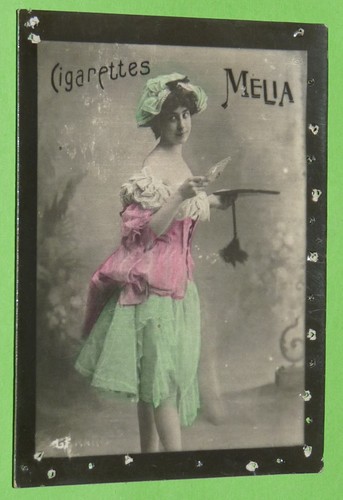 Photo 1910 cigarettes card - photo,