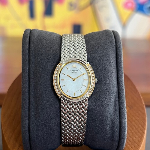 Seiko credor lady - credor, diamonds
