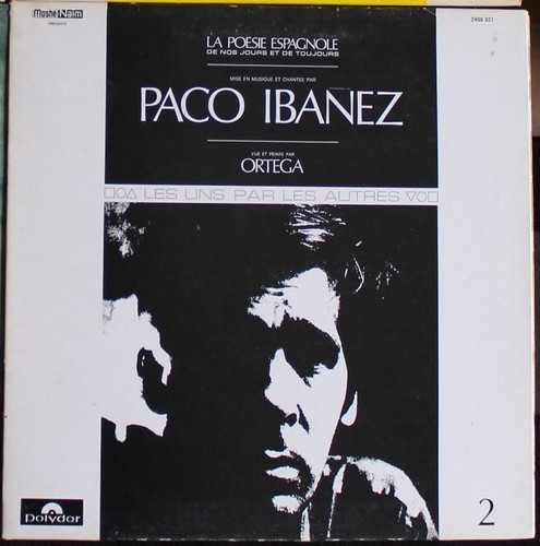 Paco ibanez ortega - ibanez, vinyl