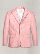 Nouveau Manteau En Cuir Pour