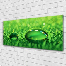 Tableau mural Image sur Plexiglas® 125x50 Art Gouttes D'eau