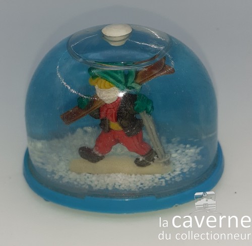 Boule neige vintage thème - neige,