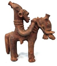 Art Africain Ethnographique - Cavalier en Terre Cuite Djenné - Mali - 25 Cms +++