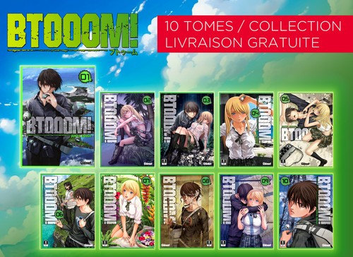 Btoom junya inoue - btoom!, manga