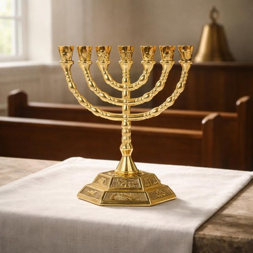 Menorah branches design - menorah, 7