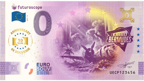 Billet souvenir 2025 france - souvenir,