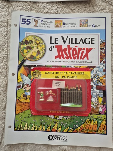 Village astérix danseur - village,