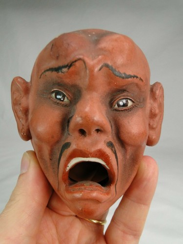 Masque laque japon edo - laque,