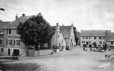 Carte AUTRANS Le Centre du Village Les vaches s'abreuvent à la fontaine