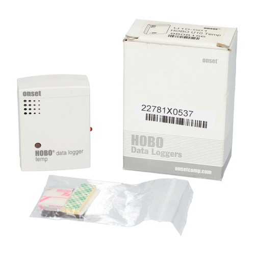 Onset u10 001 temperature data - u10-001,