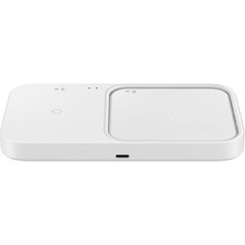 Chargeur induction SAMSUNG Sans fil Duo blanc charge rapide 15W