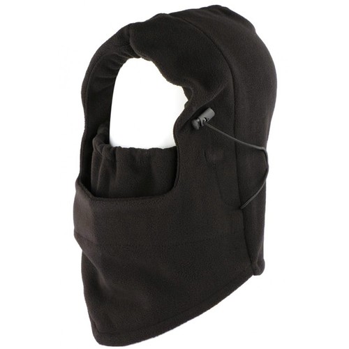 Cagoule ski polaire noire - cagoule,