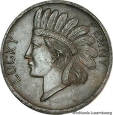 V2240 Rare Medal USA Lucky