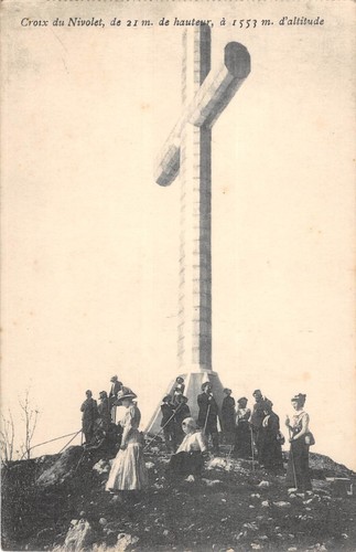 Cpa croix nivolet - cpa, du