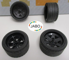 (N7/13) 4 x pneus Lego Technic