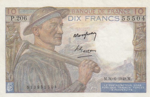 France francs mineur - 10,