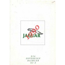 ▄▀▄ Brochure JAGUAR XJ6