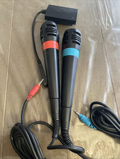 Paire de Micro Filaires pour jeu Singstar PS2 Playstation 2