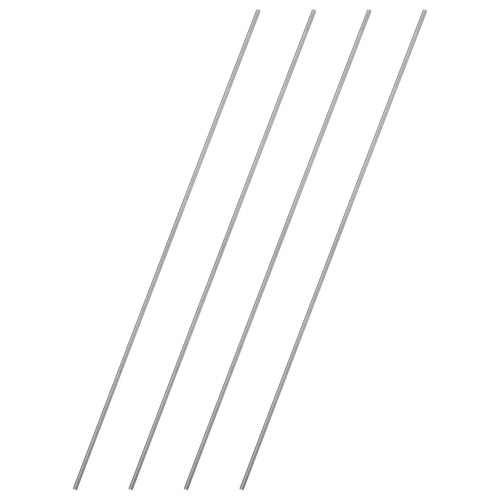 4pcs 5x0 45mm 250mm - m2.5x0.45mm,