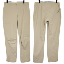 Femme Mountain Hardwear Pantalon Beige Randonnée Trekking UK10 W33 L32 JJE852