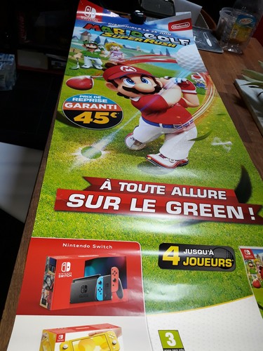 Plv grand poster magasin - plv,