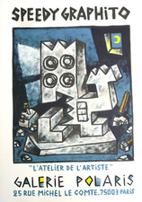 Affiche signée et numérotée